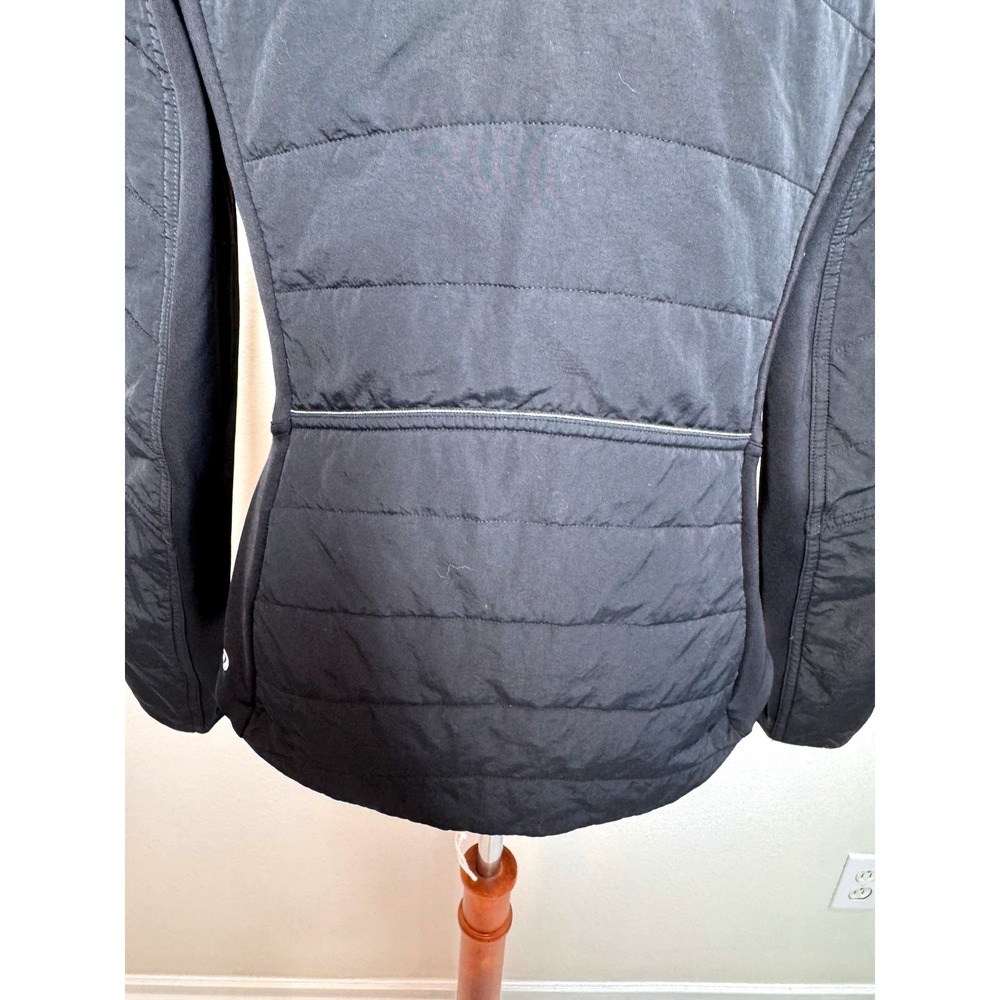 LULULEMON Another Mile Full Zip Womens Jacket NO Hood 8 Black Primaloft Outdoor - Picture 11 of 11